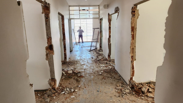 Iniciadas as obras de reforma do antigo pronto-socorro (Divulga??o/Santa Casa).