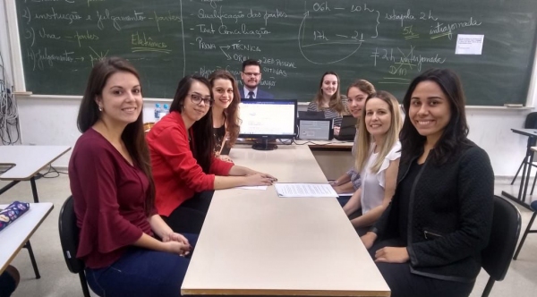 Audiências simuladas mobilizaram estudantes e professores do Curso de Direito da UniFAI (Fotos: Da Assessoria).