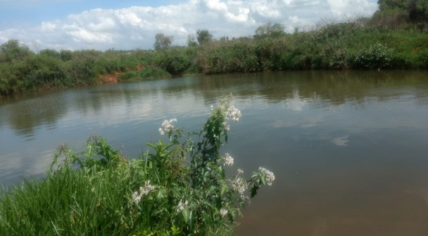 Represa onde ocorreu o afogamento do menino de 11 anos (Fotos: Cedidas/Guarda Municipal de Rancharia).