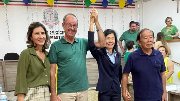 Confirmada a coligacao entre o NOVO de Tiveron e o PRD de Lucia Haha (Da Assessoria).