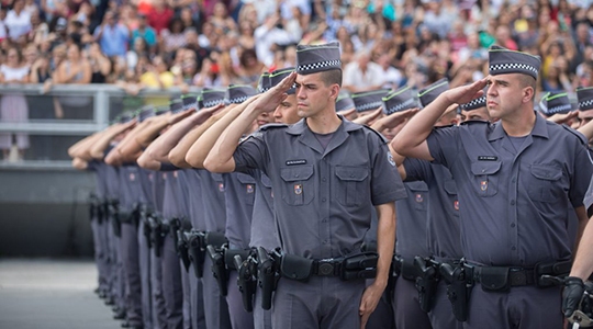 Para a Polícia Militar, foram nomeados 2.655 soldados de 2ª classe (Imagem: Governo de SP).
