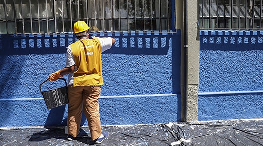 Programa prevê a revitalização de 2,1 mil escolas estaduais de São Paulo até 2020 (Portal Governo SP).