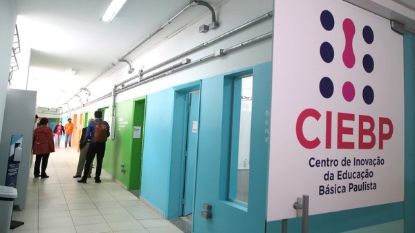 Primeiro Centro de Inovação da Educação Básica Paulista, inaugurado na cidade de São Paulo (Foto: GovSP).