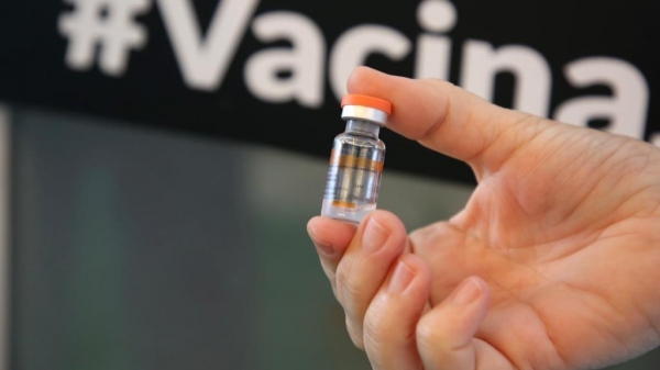 Clique para adicionar uma legendaButantan doou à Secretaria de Estado da Saúde mais 2 milhões de doses da vacina (GovSP).