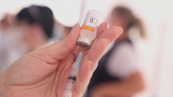 Estudo foi realizado em Serrana, região de Ribeirão Preto, onde 95% dos moradores receberam as duas doses da Coronavac (Foto: GovSP).