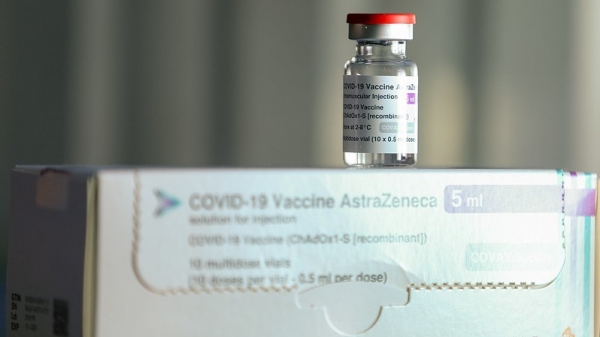 Aplicação da segunda dose da vacina AstraZeneca tem intervalo reduzido de 12 para 8 semanas (Foto: Myke Sena/MS).