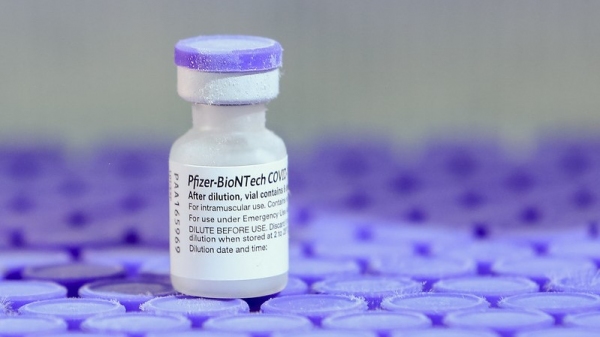 Intervalo de vacinação entre primeira e segunda doses, com Pfizer, foi reduzido de 12 semanas para 8 semanas (Foto: Myke Sena/MS).