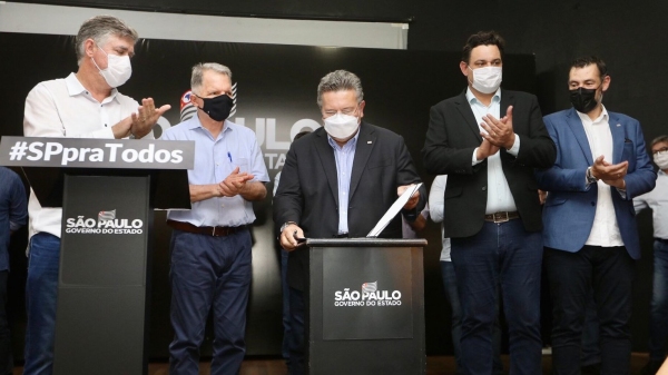 Carlão Pignatari, Governador de São Paulo, em exercício, cumpriu agenda nesta sexta-feira, 29, em Adamantina (Foto: GovernoSP).