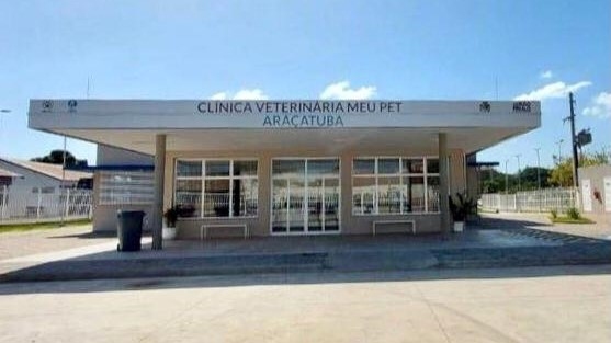 Clínica veterinária do programa Meu Pet em Araçatuba (Gov SP).