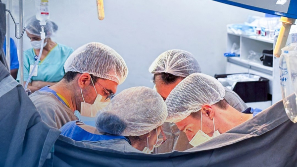 Doador foi um homem de 29 anos, natural de Rancharia, depois se ser constatada morte encefalica (Reproducao/Santa Casa de PP).