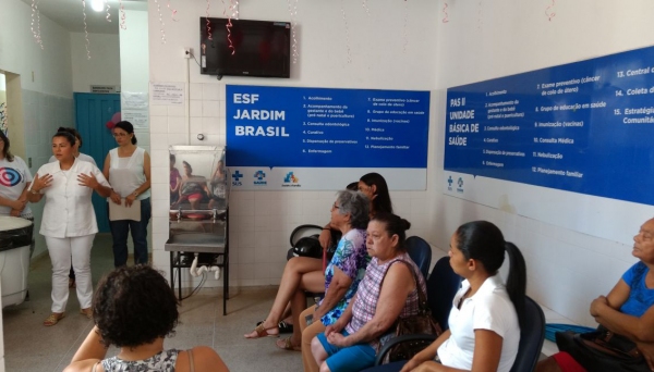 Campanha foi realizada neste mês de novembro, com exames, orientações e brindes às mulheres (Foto: Cedida).