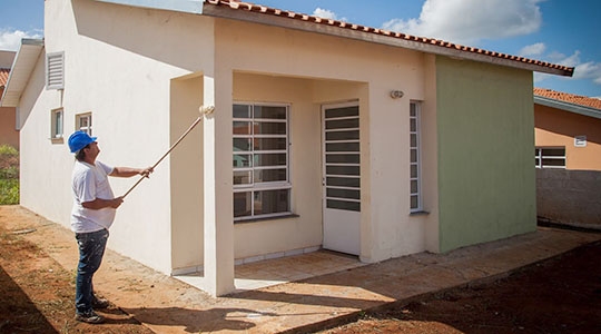 São 99 casas em construção, em Adamantina, que irão ser sorteadas (Ilustração).