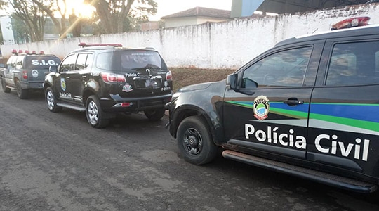 PolÃcia Civil de São Paulo e Mato Grosso do Sul, em trabalho conjunto no combate ao tráfico interestadual de drogas (Fotos: Cedidas/PolÃcia Civil).