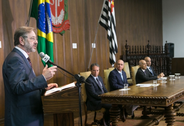Procurador-Geral de Justiça Márcio Fernando Elias Rosa fala sobre a nova reestruturação (Foto:  A2img / Gilberto Marques).