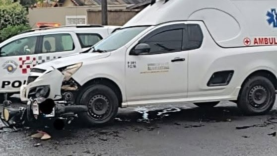 Acidente com ambulancia de Adamantina em Dracena (Imagem: Hora da Noticia).