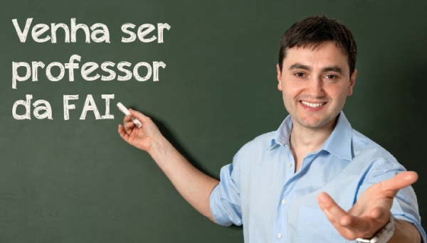 Vagas são para professores de Educação FÃsica, Enfermagem, Engenharia Civil, Medicina e Psicologia (Imagem: Divulgação/FAI).