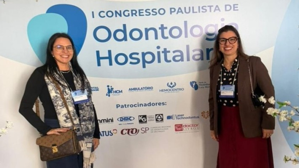 Professoras Gabriela Romanini e Lithiene Ribeiro Castilho Padula (Acervo Pessoal).