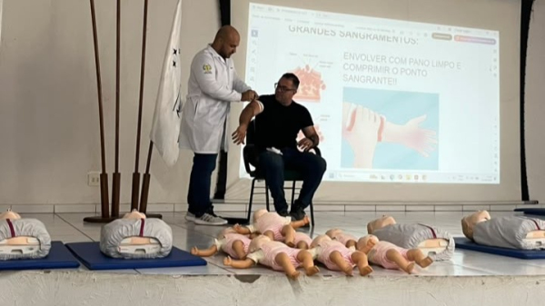 Atividade envolveu estudantes do curso de medicina da FAI  (Acervo Pessoal).