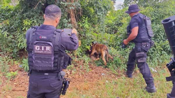 Varredura foi realizada nas proximidades das unidades prisionais com semiaberto (Cedida/SAP).