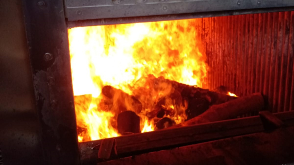 Droga foi incinerada em fornalha de empresa em Adamantina (Cedida/PC).