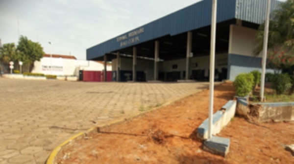Terminal Rodoviário de Pacaembu (Arquivo/Folha Regional).