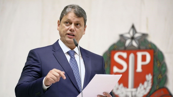 Governador Tarcísio de Freiras (Marco Galvão/Alesp).