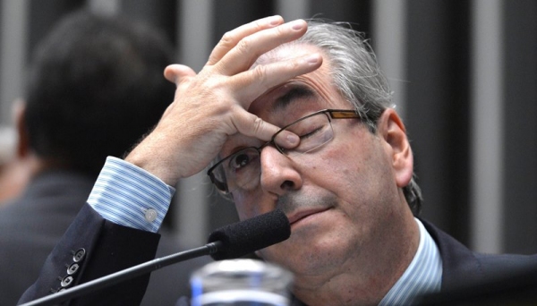 Eduardo Cunha renuncia à presidência da Câmara dos Deputados (Foto: Antônio Cruz/ Agência Brasil).
