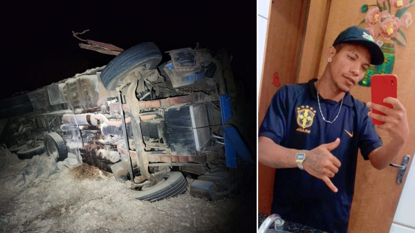 V?tima morava em Parapu? e tinha familiares em Luc?lia. Acidente foi quinta-feira (22), na semana passada (Fotos: PM Rodovi?ria e Fundo Viver).