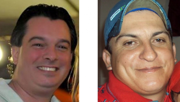 Adriano Bazzo, de Adamantina, e Reginaldo Oquiali, de Flórida Paulista, morreram vítimas do acidente no começo da madrugada desta sexta-feira (Fotos: Reprodução/Facebook).