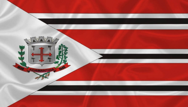 Bandeira de Adamantina (Imagem: Reprodução).