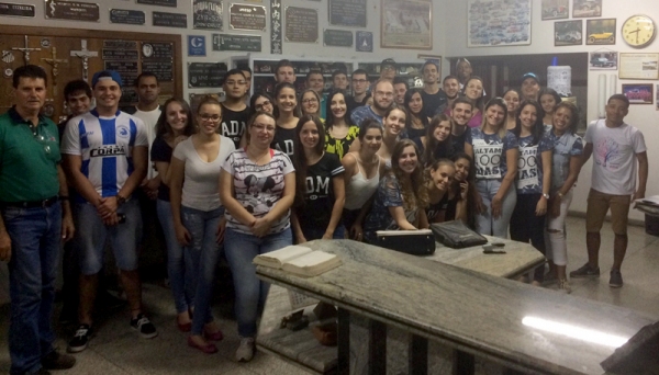 Alunos do curso de Administração, da UnIFAI, em visita a empresa de Adamantina (Foto: Da Assessoria).