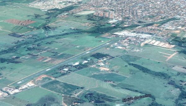 Aeroporto de Adamantina atende demandas local e regional (Foto: Google).