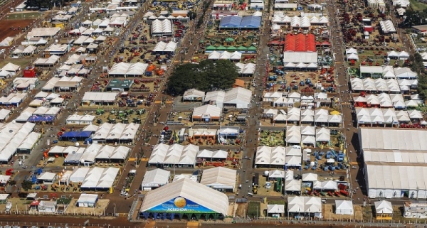 Agrishow é a maior feira do setor na América Latina (Foto: Divulgação).