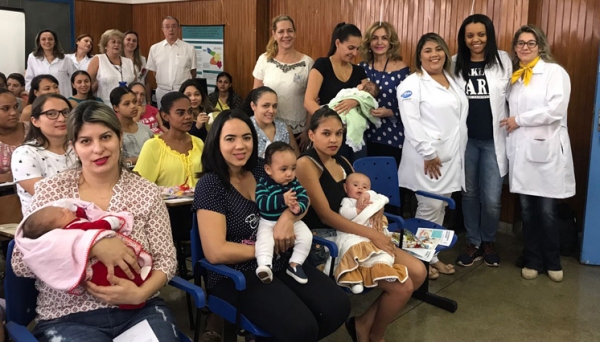 Evento realizado no Centro de Saúde foi voltado às lactantes, gestantes e doadoras de leite, no mês do aleitamento materno (Foto: Da Assessoria).