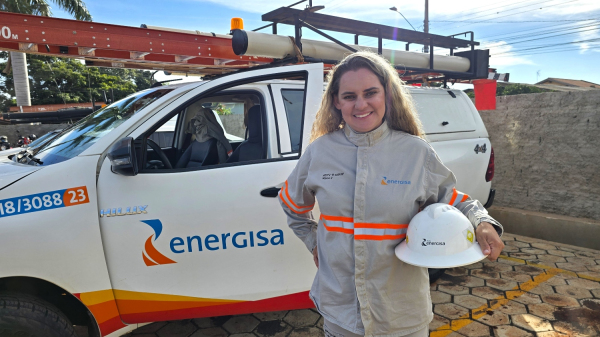 Alessandra Gois: eletricista na Energisa Sul-Sudeste (Da Assessoria).