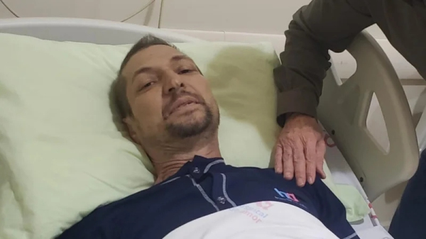 Alexandre Borsuk trava uma luta contra um cancer severo (Reproducao).