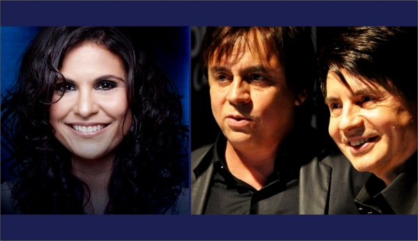 Dracena terá shows de Aline Barros e Chitãozinho e Xororó com entrada franca, dias 24 e 25 de junho, respectivamente (Fotos: Divulgação).