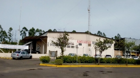 Almoxarifado Municipal de Adamantina, sede da Secretaria Municipal de Obras e Serviços (Reprodução).