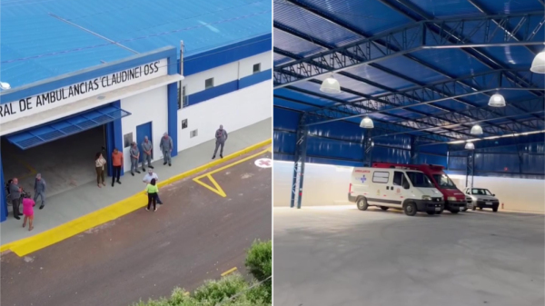 Nova estrutura inaugurada pela Prefeitura de Osvaldo Cruz (Assessoria de Imprensa).