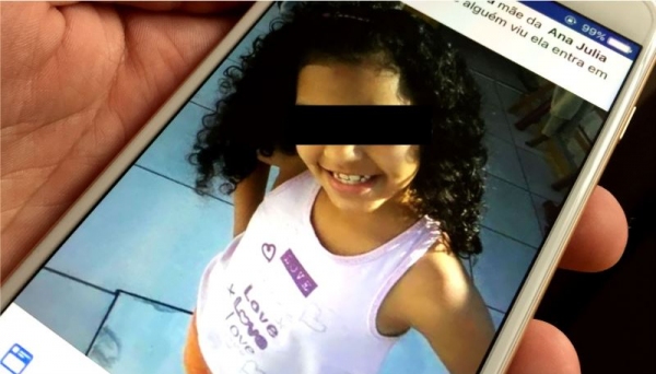 Notícia falsa sobre desaparecimento de menina circulou mais uma vez pelas redes sociais, em Adamantina (Foto: Siga Mais).