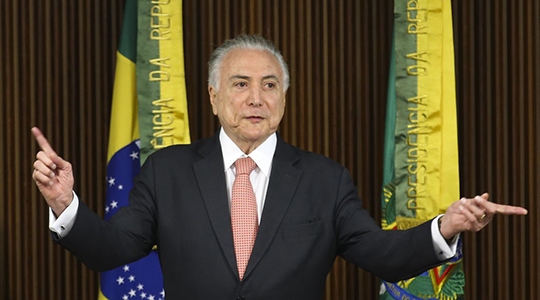 Prisão do ex-presidente Michel Temer ocorreu na manhã desta quinta-feira, em São Paulo (Antônio Cruz/Agência Brasil).