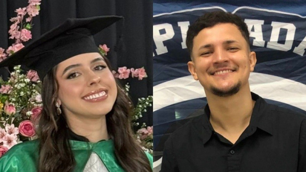 Maria Leticia Saquetto Teixeira e Guilherme Luiz Santos Dalvedoe (Acervo Pessoal).