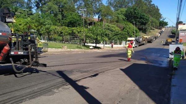 Mais de 34 mil metros quadrados serão recapeados em Adamantina (Da Assessoria).