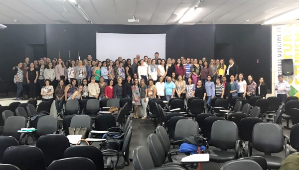 Assistência Social mobiliza mais de 100 pessoas, de 32 setores, para capacitação (Foto: Cedida).