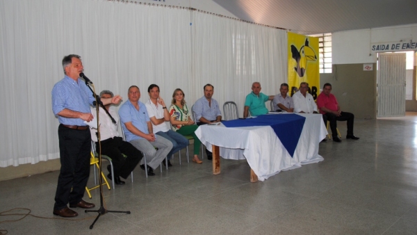 Deputado Bragato, na posse do prefeito de Osvaldo Cruz, na coordenadoria do PSDB (Foto: Assessoria do Deputado Mauro Bragato)