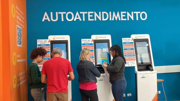 Totens de autoatendimento (Cedida/Energisa).