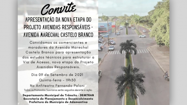 (Reprodução/Prefeitura de Adamantina).
