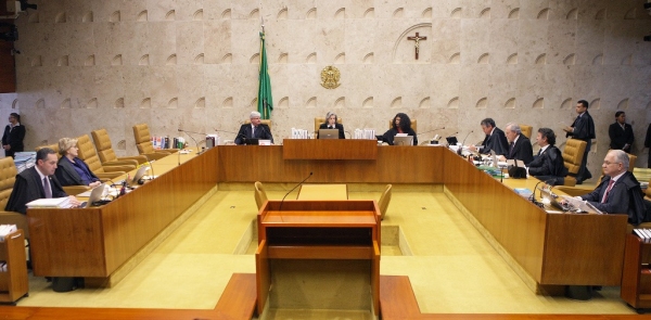 Sessão plenária do STF (Foto: Nelson Jr./SCO/STF)