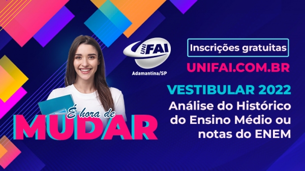 As inscrições para o Vestibular de Inverno 2022 são gratuitas e não haverá aplicação de provas (Agência Evidence).