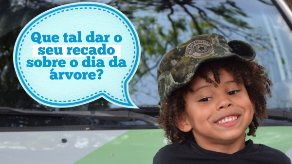 Campanha cultural segue até o dia 21 de setembro (Divulgação/PM Ambiental).